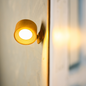 Cordless rechargeable LED wall light
