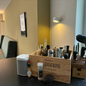 Cordless rechargeable LED wall light