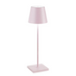 Cordless Touch LED Table Lamp in Pink