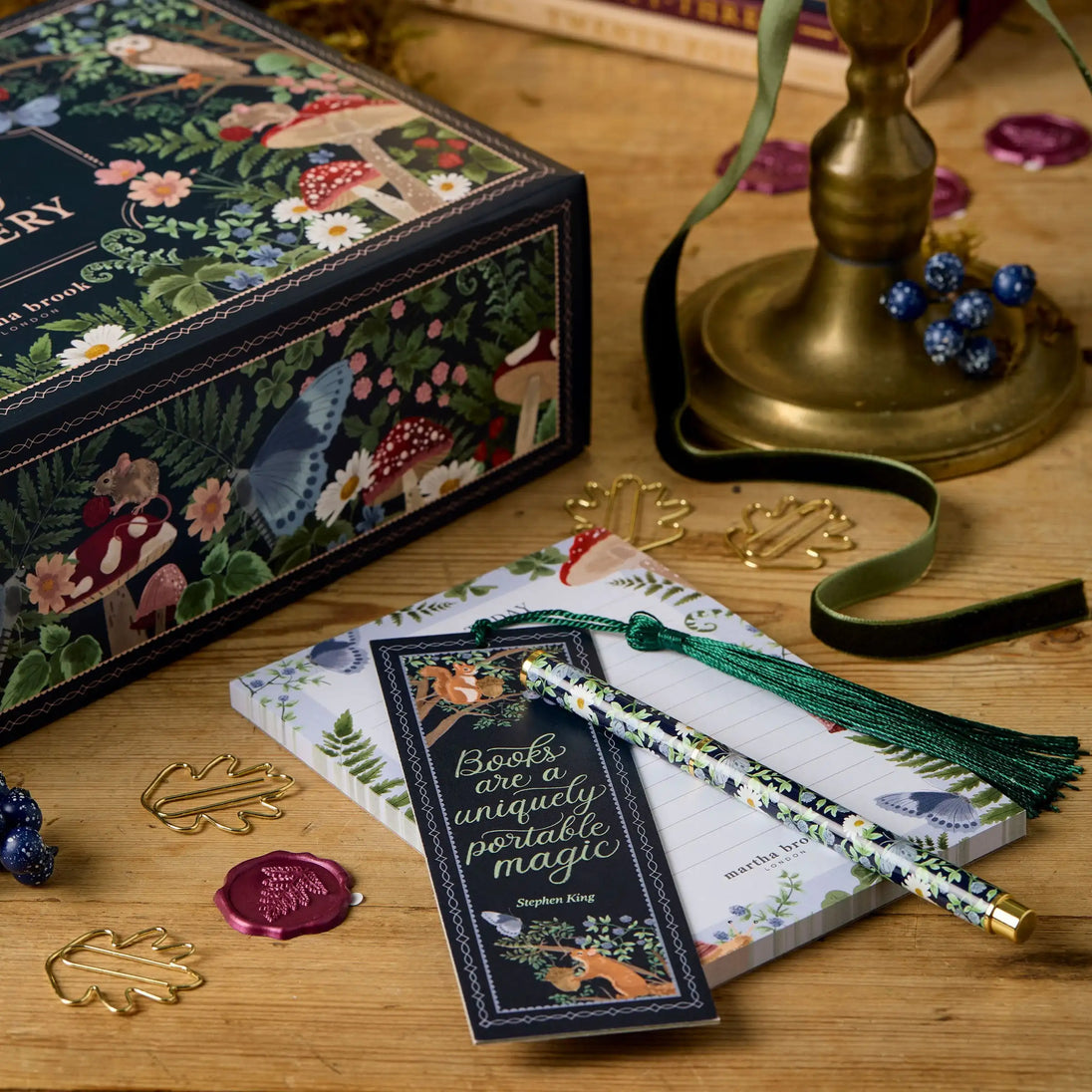 Creative Stationery Advent Calendar – in a room setting