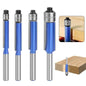 Deburring and Polishing Bit Set, 4 pieces