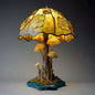 Decorative stained glass table lamp