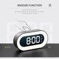 Digital Alarm Clock with Night Light and Sounds