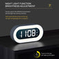 Digital Alarm Clock with Night Light and Sounds