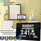 Digital Day Clock with Reminders