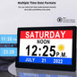 Digital Day Clock with Reminders
