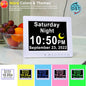 Digital Day Clock with Reminders