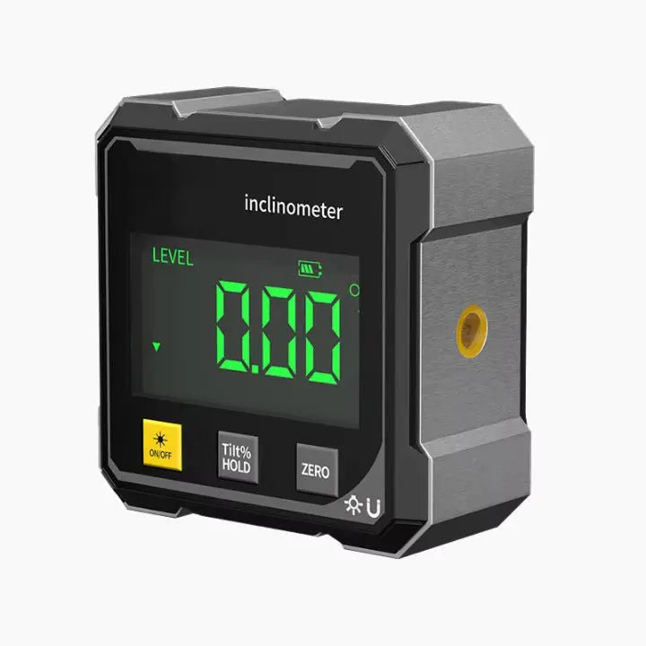Rechargeable Digital Inclinometer with Laser Line