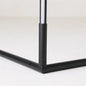 Dimmable LED corner floor lamp with remote control
