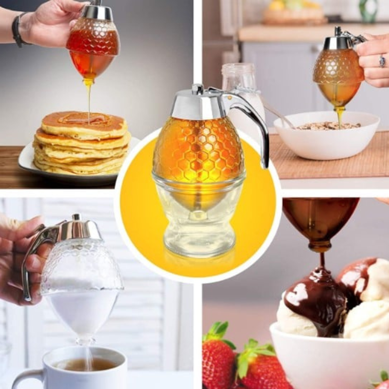 Drip-Free Honey Dispenser