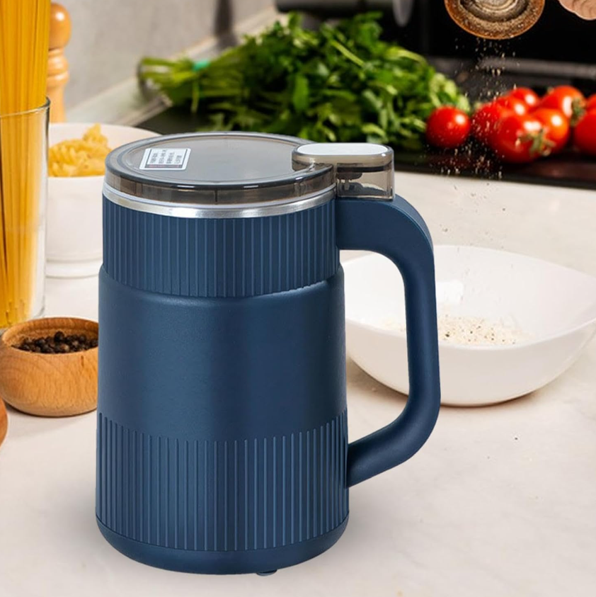 Electric Grain Mill in Blue