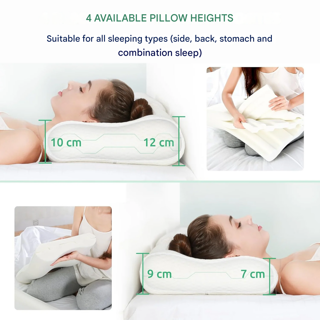 Ergonomic Memory Foam Pillow