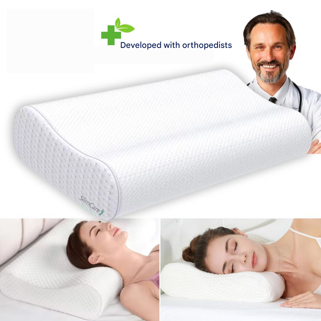 Ergonomic Memory Foam Pillow