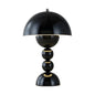 Flower Bud Dimmable LED Table Lamp in Black