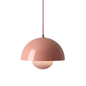 Flower Bud Pendant Light in Pink