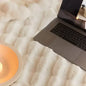 Fluffy Faux Fur Throw Blanket