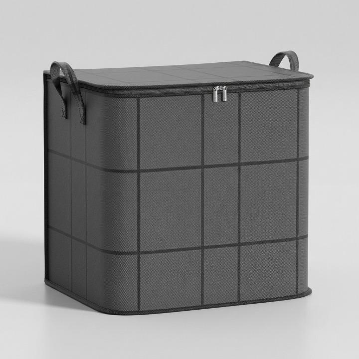 Foldable Bedding Storage Bag with Double Zip