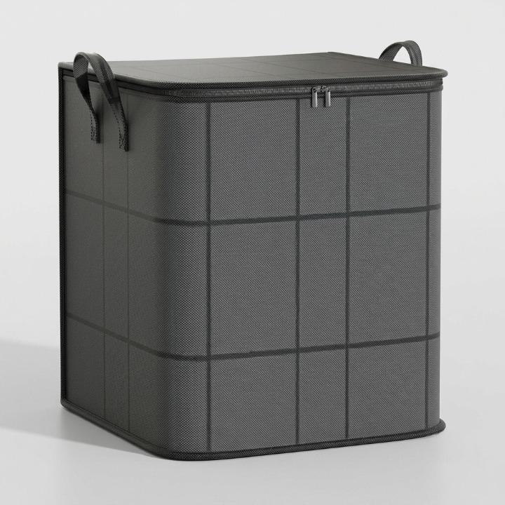 Foldable Bedding Storage Bag with Double Zip