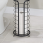 Freestanding Toilet Roll Holder with Storage
