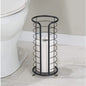 Freestanding Toilet Roll Holder with Storage