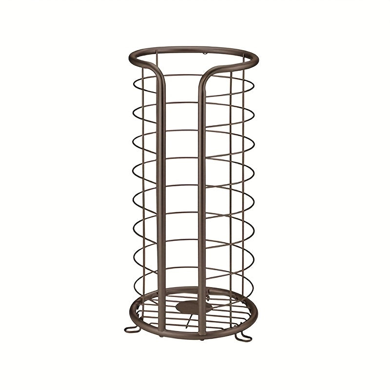 Freestanding Toilet Roll Holder with Storage