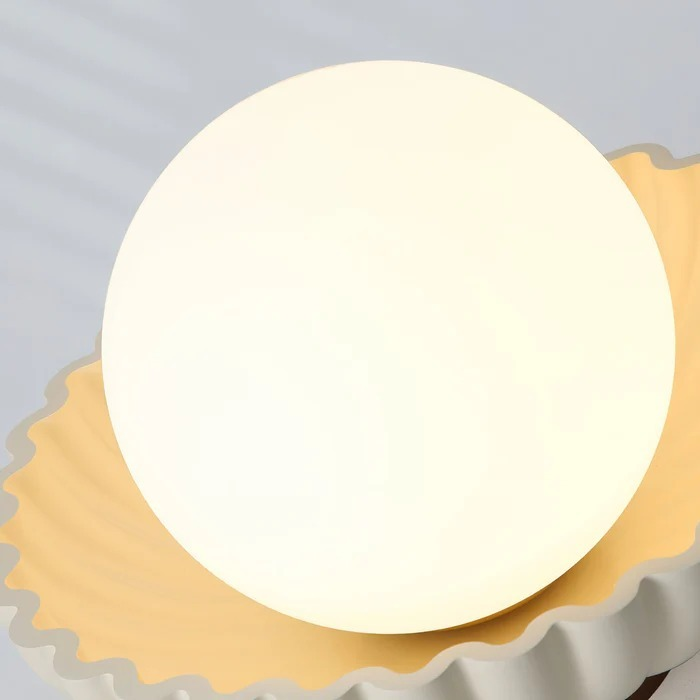 Frosted Glass Globe Ceiling Light – size overview