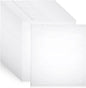 Frosted Zip Storage Bags, 20-Pack