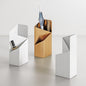 Geometric Umbrella Stand with Drip Tray