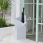 Geometric Umbrella Stand with Drip Tray
