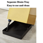Geometric Umbrella Stand with Drip Tray