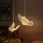 Glass Butterfly LED Pendant Light