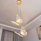 Glass Butterfly LED Pendant Light