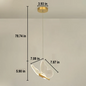 Glass Butterfly LED Pendant Light