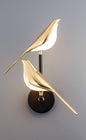 Gold Bird LED Wall Light – 2 Birds