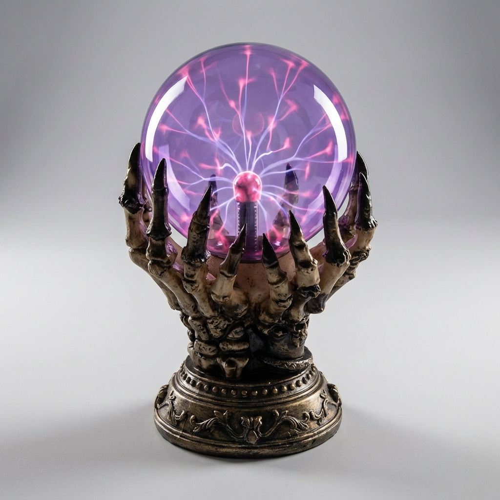 Gothic Plasma Globe Table Lamp