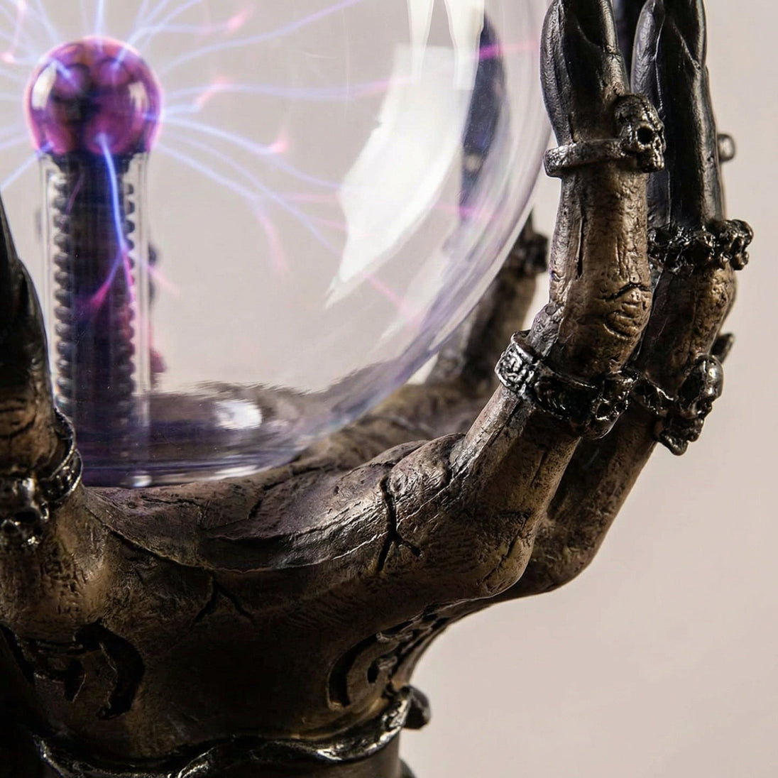 Gothic Plasma Globe Table Lamp