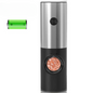 Gravity Electric Salt and Pepper Mill with LED – Silver Mill