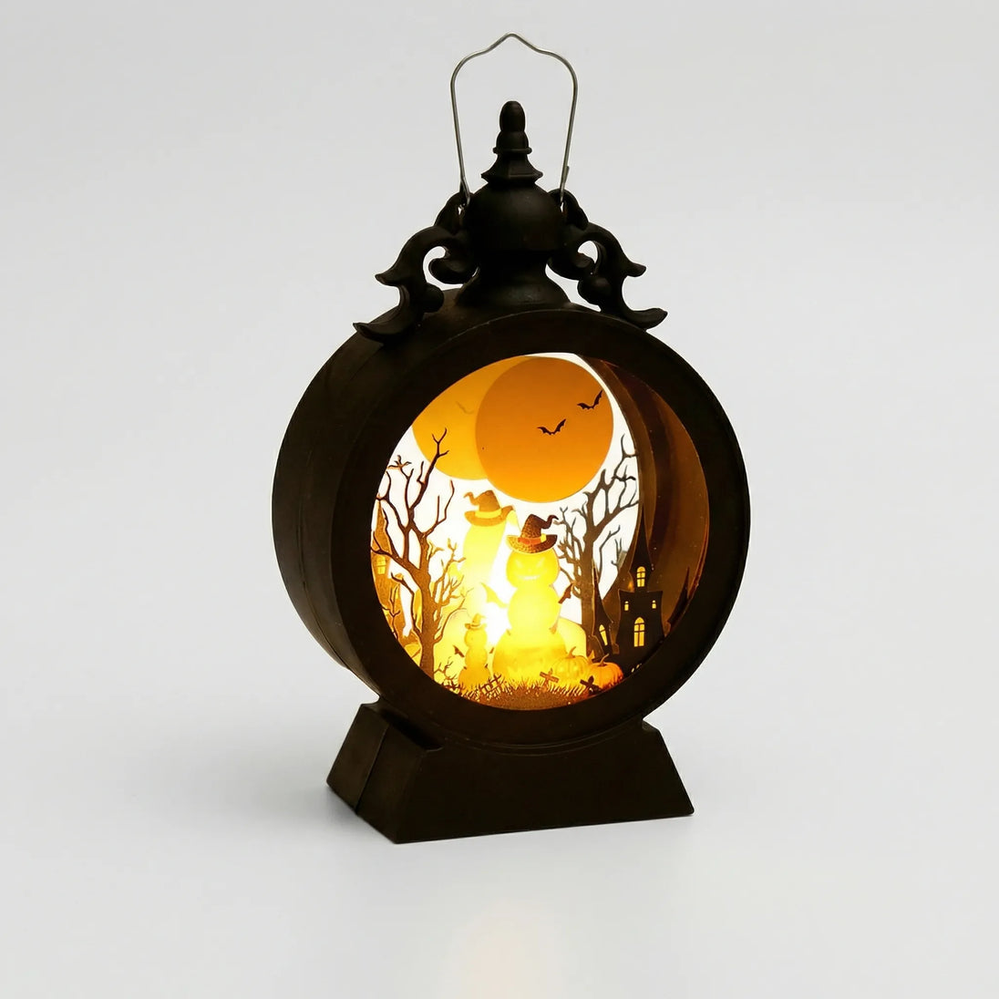 Halloween Gothic LED Lantern – Pumpkin