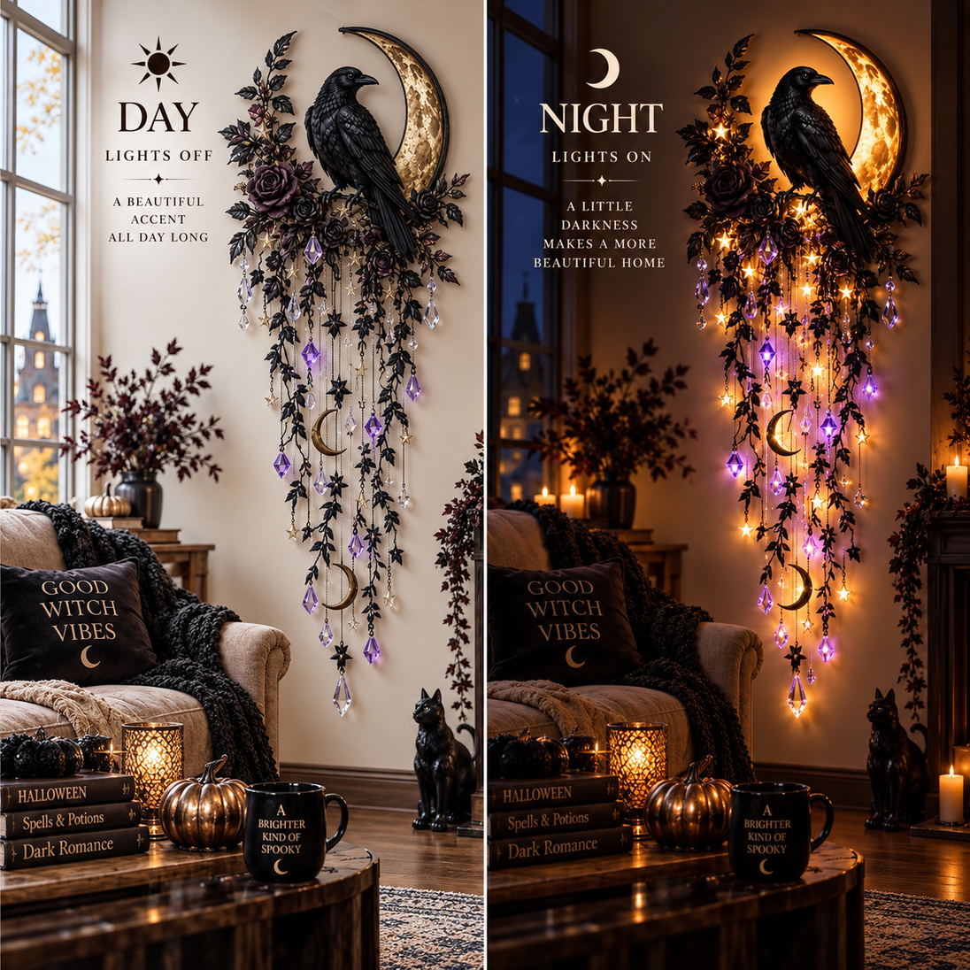 Halloween Light-Up Wall Hanging Decoration