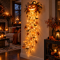 Halloween Light-Up Wall Hanging Decoration – Haunted Pumpkin