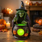 Halloween Witch Cauldron LED Lamp