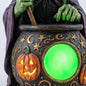 Halloween Witch Cauldron LED Lamp