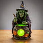 Halloween Witch Cauldron LED Lamp
