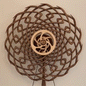 Handmade Wooden Kinetic Wall Sculpture
