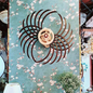 Handmade Wooden Kinetic Wall Sculpture