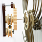 Handmade Wooden Kinetic Wall Sculpture