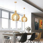 Handmade Wooden Pendant Light in natural wood