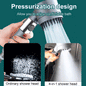 High-Pressure Filter Shower Head