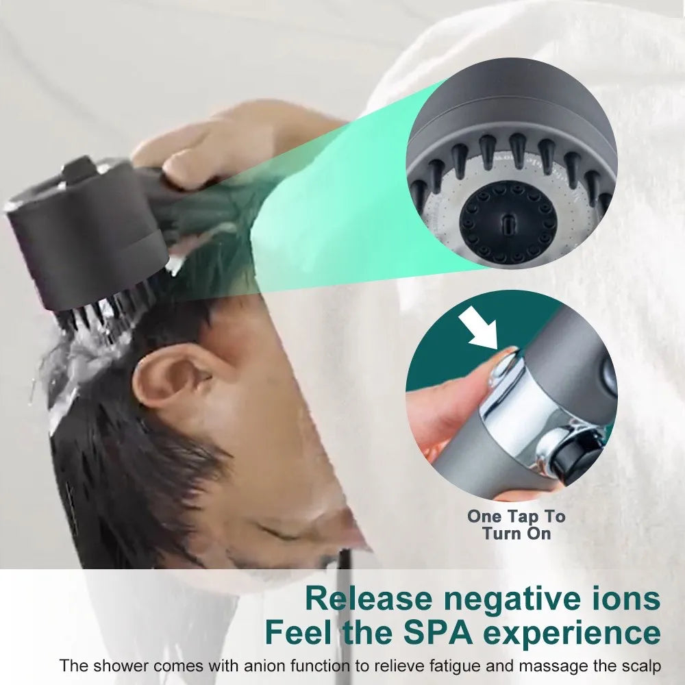 High-Pressure Filter Shower Head