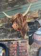 Highland Cow Wall Sculpture